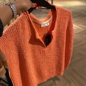 ILLA ILLA patch sleeveless sweater -IM7215